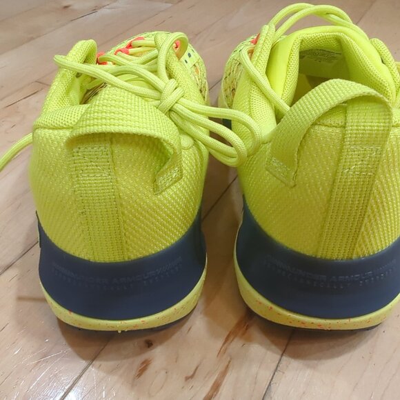 Size 11.5 - Under Armour TriBase Reign 5 Starfruit (Yellow) NEW! w/o box - Picture 6 of 15